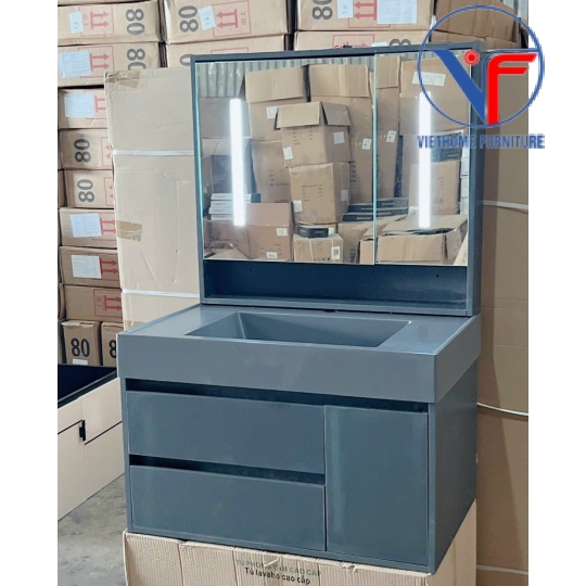 Tủ Lavabo Cao Cấp Gỗ Plywood