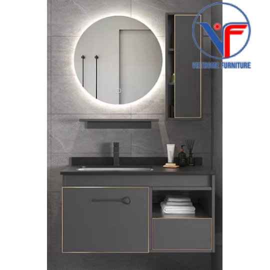 Tủ Lavabo Cao Cấp Gỗ Plywood 04