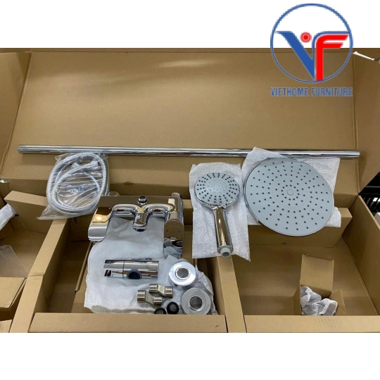 SEN TẮM ĐỨNG MẠ CROM SP 012