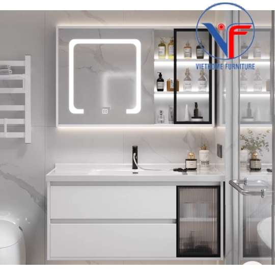 Tủ Lavabo Cao Cấp Gỗ Plywood 05