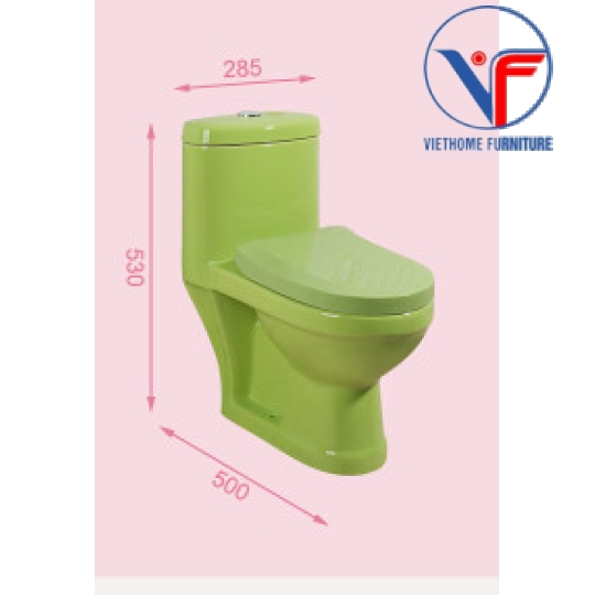 BỒN CẦU 1 KHỐI trẻ em nhiều màu sắc