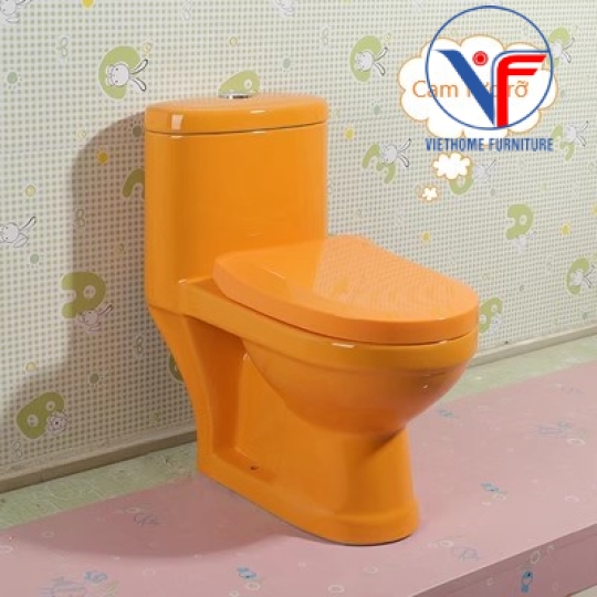 BỒN CẦU 1 KHỐI trẻ em nhiều màu sắc