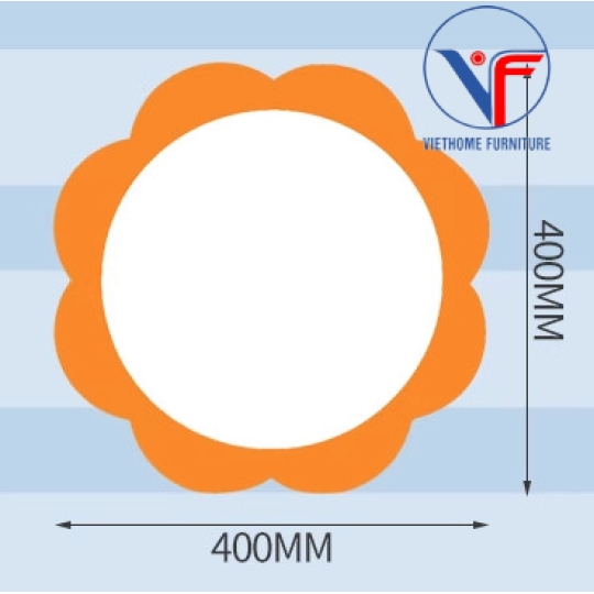 Gương Tròn Bọc Viền Nhiều Màu Kích Thước 40CM