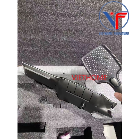 SEN CÂY TẮM ĐỨNG PHUN MƯA 2 ĐƯỜNG NƯỚC NÓNG LẠNH NÚT PHÍM CÓ ĐÈN LED HIỂN THỊ NHIỆT ĐỘ VÀ THỜI GIAN