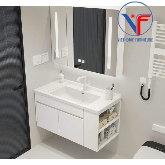 Tủ Lavabo Nhựa PVC Gương Cao Cấp 001