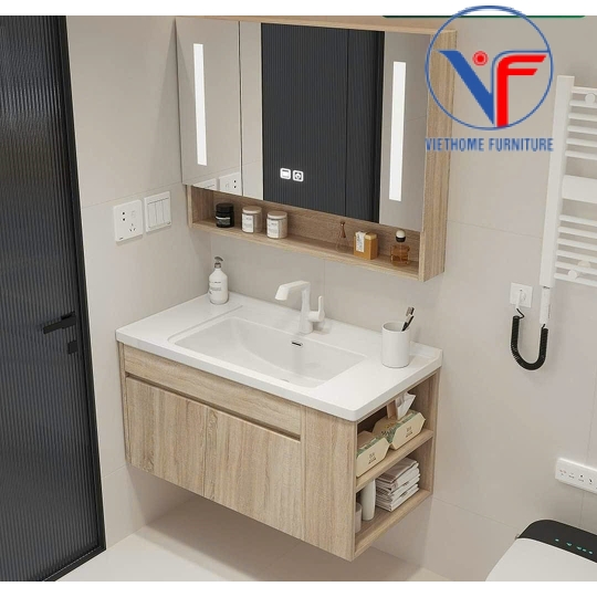 Tủ Lavabo Nhựa PVC Gương Cao Cấp 003