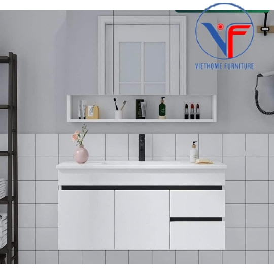 Tủ Lavabo Nhựa PVC Gương Cao Cấp 007
