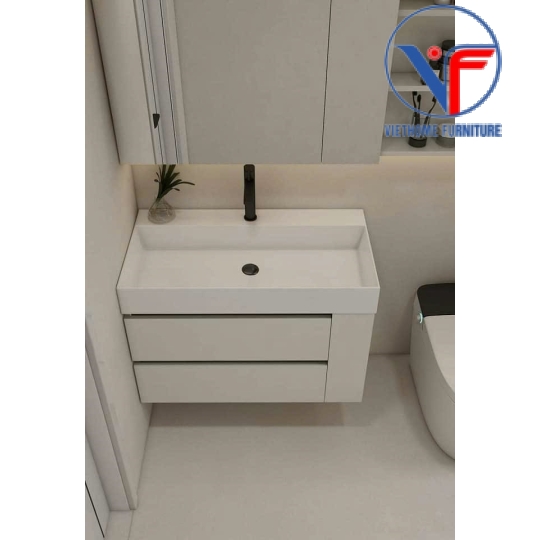 Tủ Lavabo Nhựa PVC Gương Cao Cấp 008