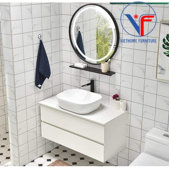 Tủ Lavabo Nhựa PVC Gương Cao Cấp 004
