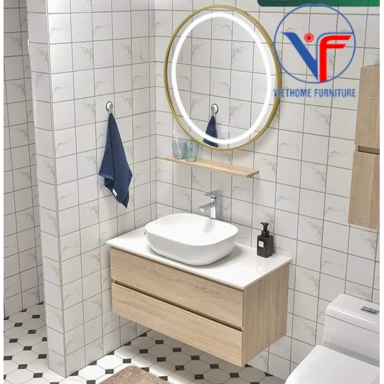 Tủ Lavabo Nhựa PVC Gương Cao Cấp 006