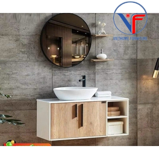 Tủ Lavabo Nhựa PVC Gương Cao Cấp 011