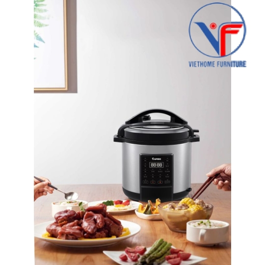 Nồi áp suất điện Rapido RPC900-D1 900W 5L đa chức năng, phù hợp mọi gia đình, BH 12 tháng