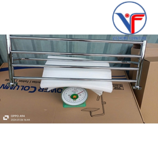 GIÁ KỆ ĐỂ KHĂN NHÀ TẮM MÀU BÓNG