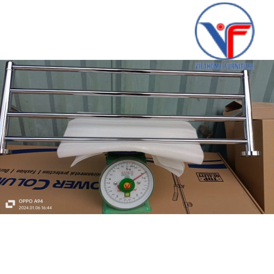 GIÁ KỆ ĐỂ KHĂN NHÀ TẮM MÀU BÓNG