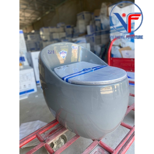 Bồn Cầu Trứng Xám-8005X
