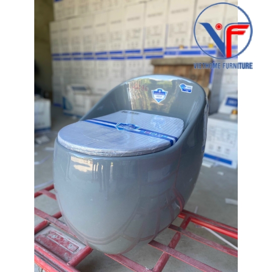 Bồn Cầu Trứng Xám-8005X