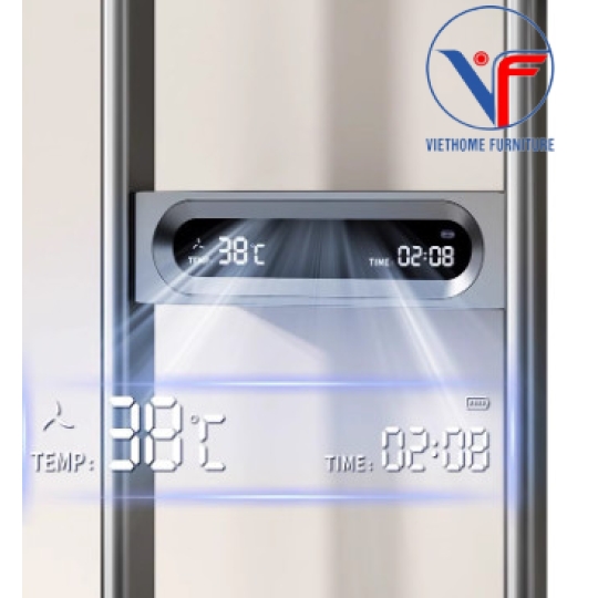 Sen Cây Tắm Massage Nóng Lạnh Inox 304 Cao cấp có đèn LED hiển thị nhiệt độ