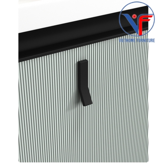Bộ tủ lavabo treo tường gồm tủ lavabo và tủ gương bằng nhôm màu xanh