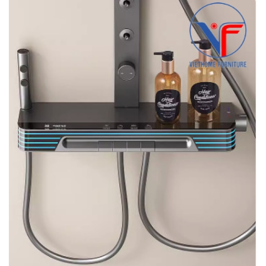 SEN TẮM ĐỨNG NÓNG LẠNH MẶT KÌNH HIỂN THỊ NHIỆT ĐỘ CÓ LED XX09