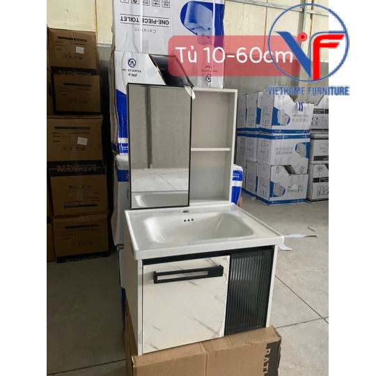 Tủ Lavabo Nhựa PVC Gương Cao Cấp 10-60
