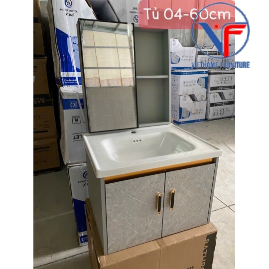 Tủ Lavabo Nhựa PVC Gương Cao Cấp 04-60