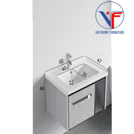 Tủ Lavabo Nhựa PVC Gương Cao Cấp 08-60