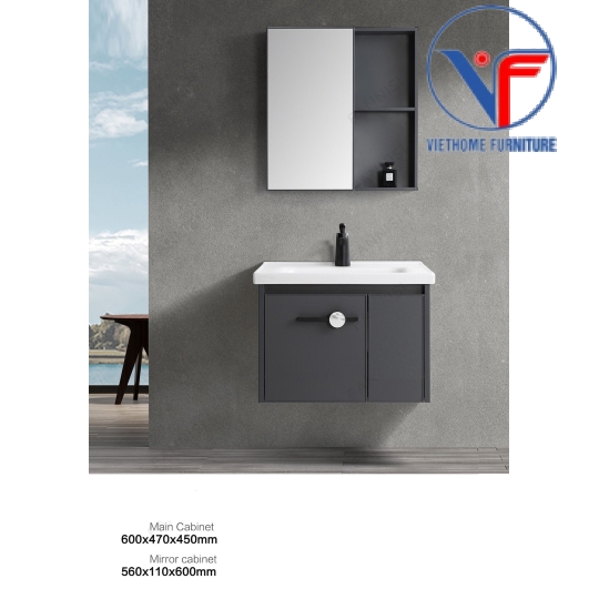 Tủ Lavabo Nhựa PVC Gương Cao Cấp 09-60