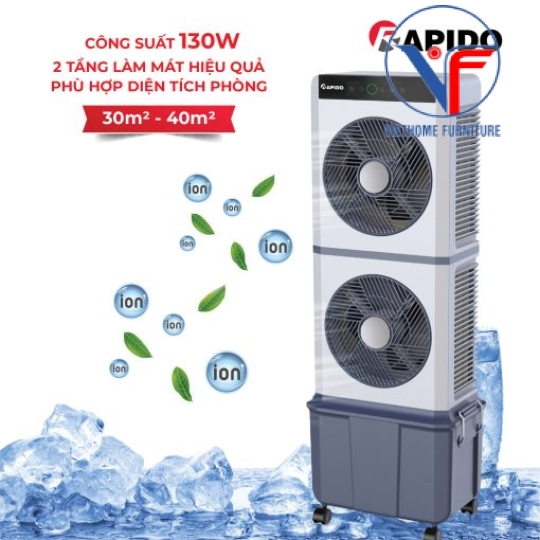 Quạt Điều Hòa Rapido Twin D