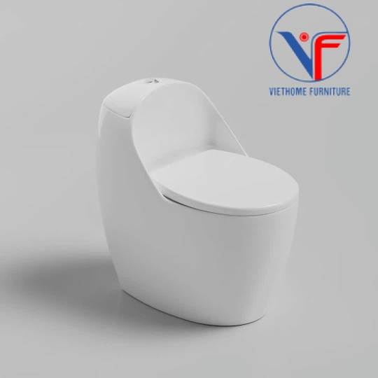 Bồn Cầu Trứng trắng mã 6008